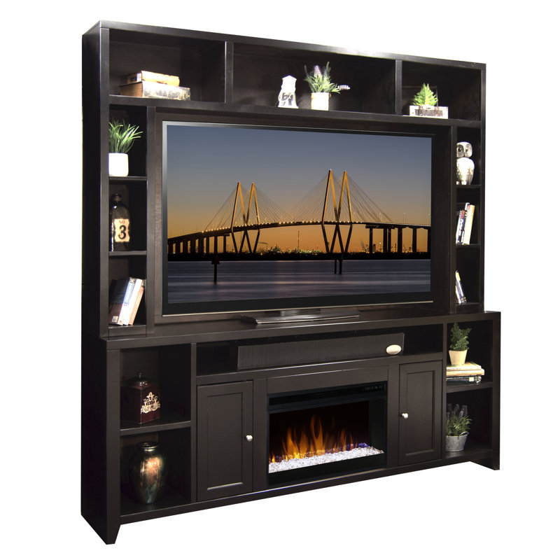 Darby Home Co Entertainment Center for TVs up to 70" with Electric